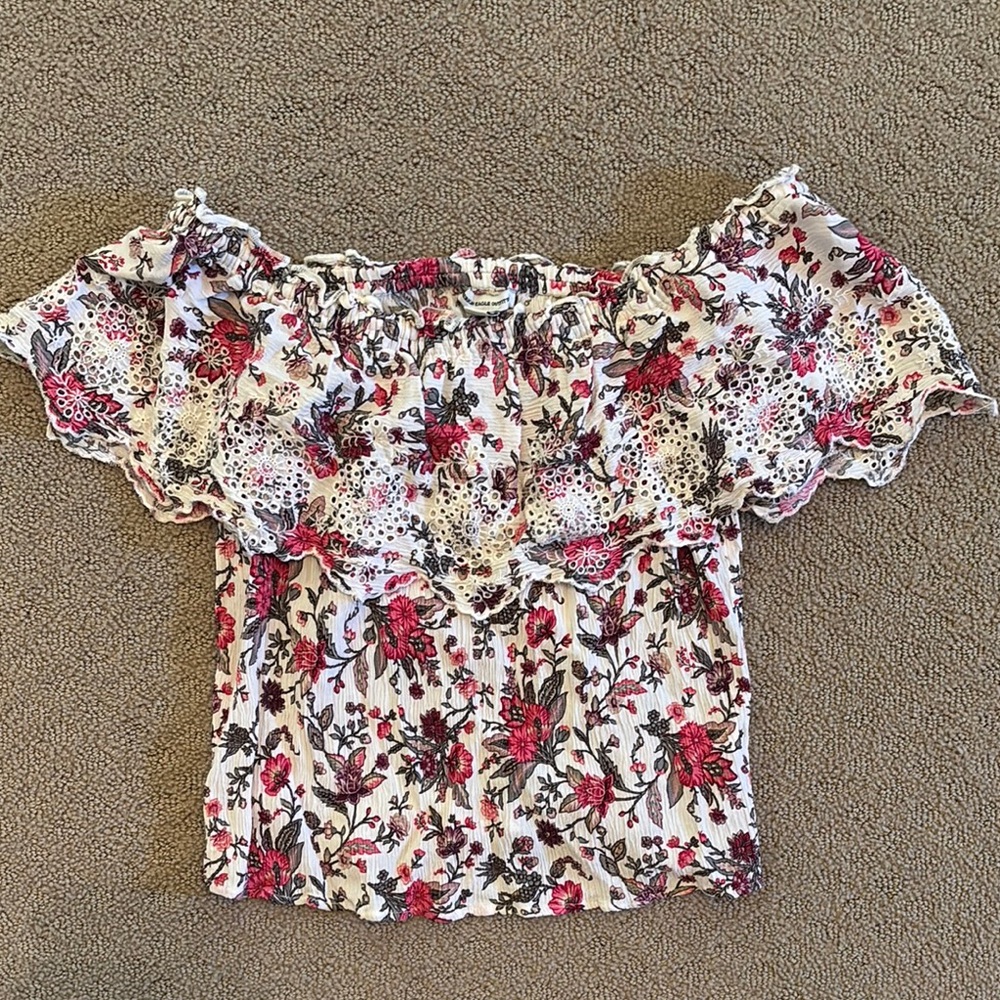 Floral Off-Shoulder Top